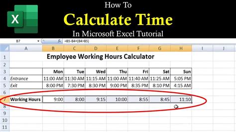 how to calculate time.